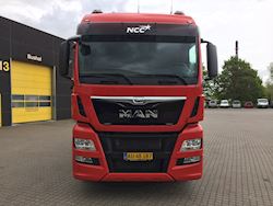 NCC TGX med Fliegl trailer, 