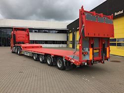 NCC TGX med Fliegl trailer, 