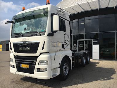 NY MAN TGX 33.500 6x4 til Lars R. Jacobsen Transport A/S 