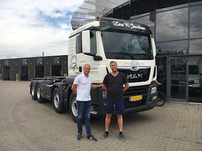 Ny MAN TGS 35.500 til Lars R. Jacobsen Transport A/S