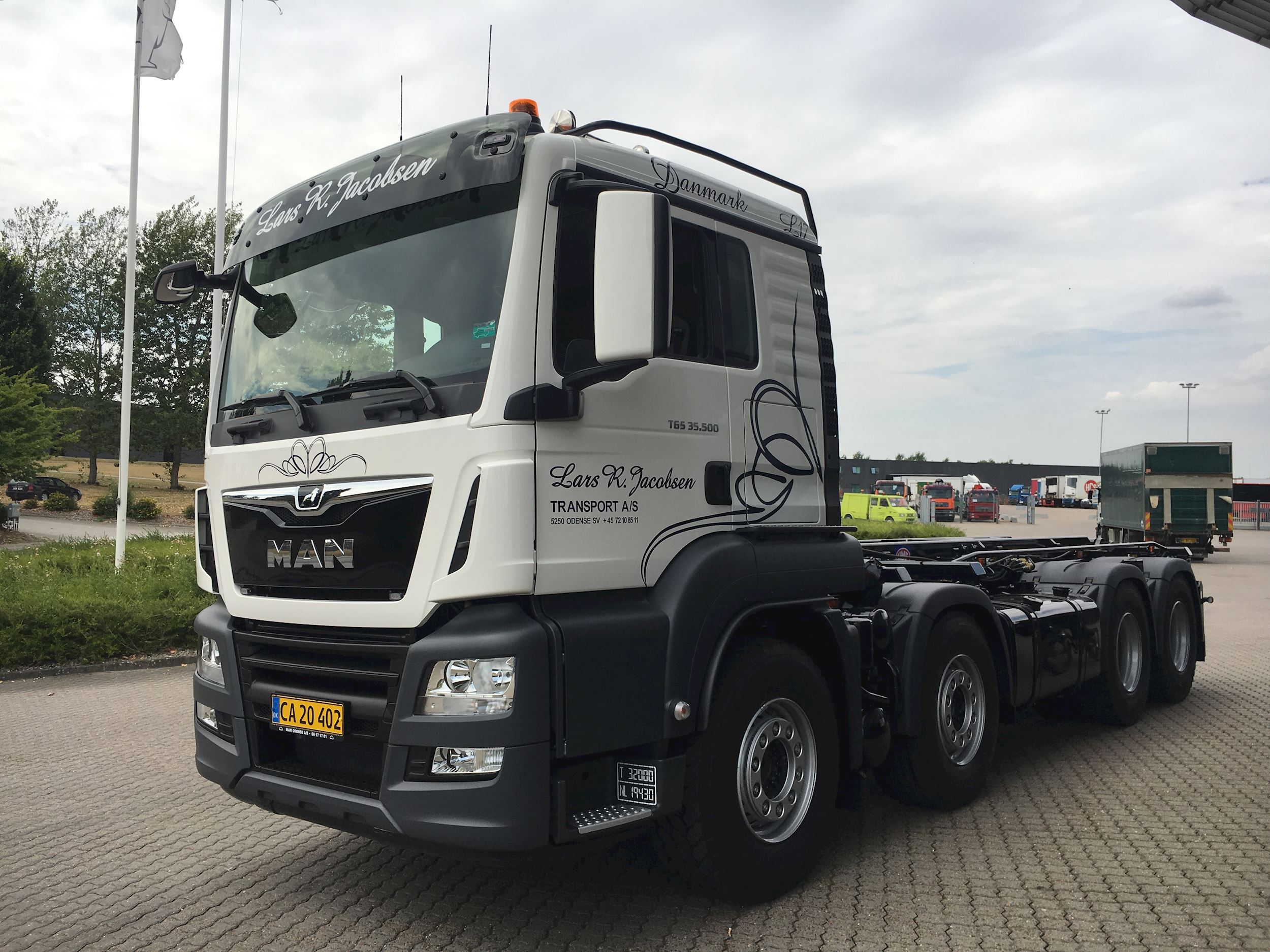 Ny MAN TGS 35.500 til Lars R. Jacobsen Transport A/S 3