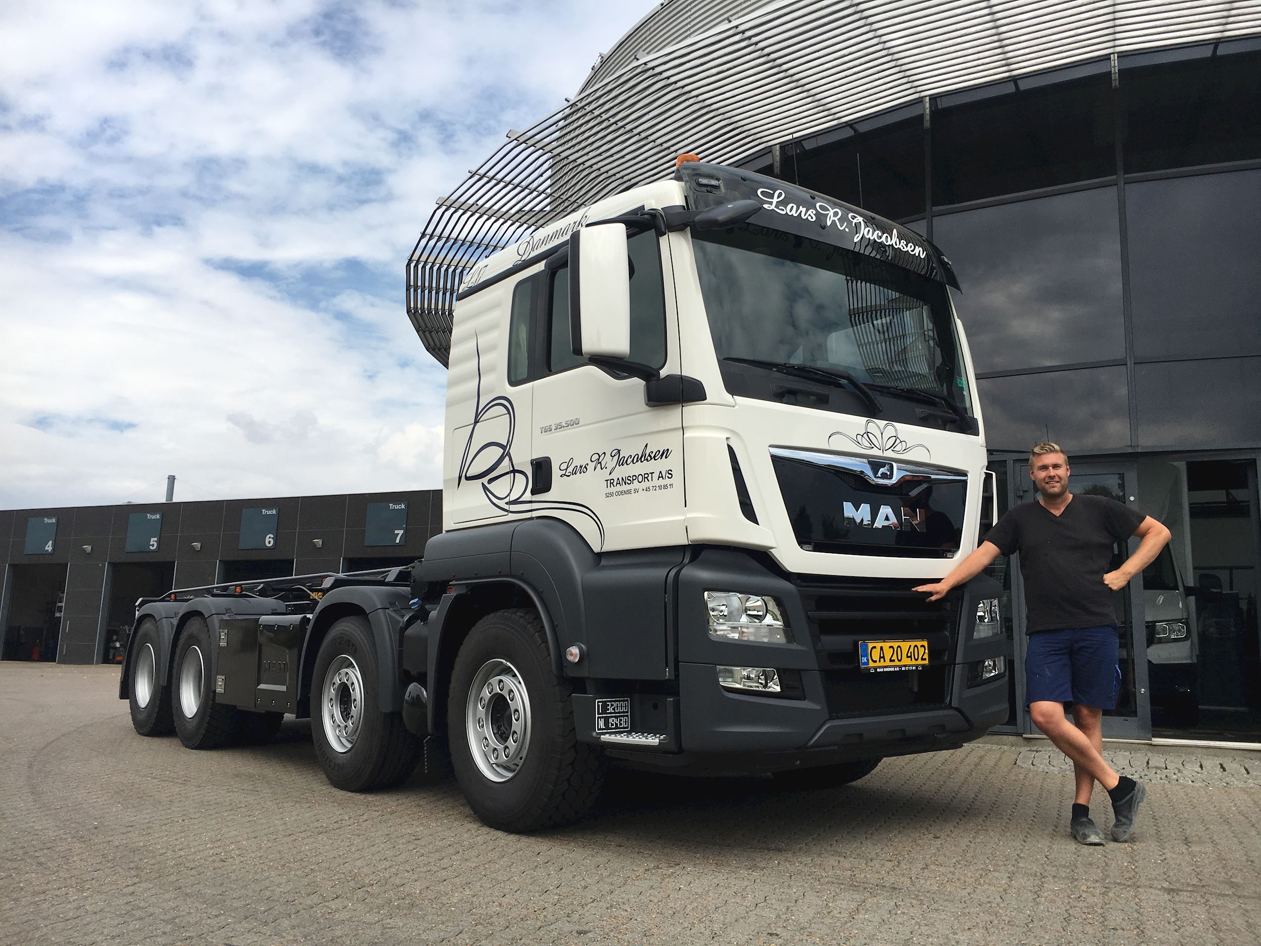 Ny MAN TGS 35.500 til Lars R. Jacobsen Transport A/S 4