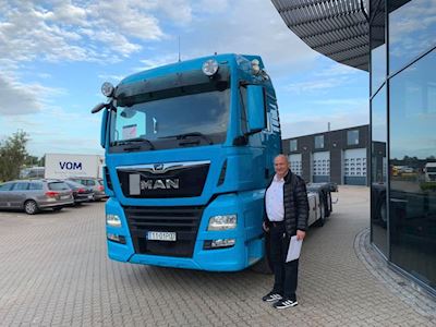 Brugt MAN TGX 26.480 til kunde i Polen