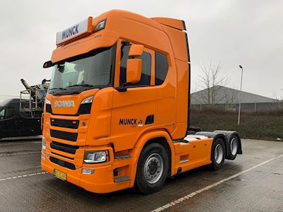 Brugt Scania R500 til Munck Asfalt 