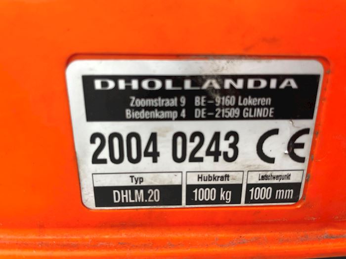 Billede 5 - Dhollandia 1000 kg - Årg 2020 Lift
