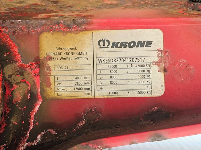 Billede 14 - Krone 3 Akslet Carrier Køle