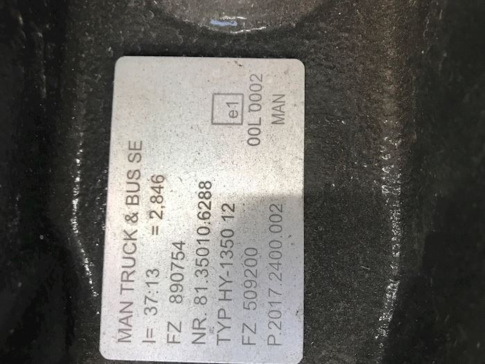 Billede 2 - MAN Bagtøj 81.35010.6288 Reservedele