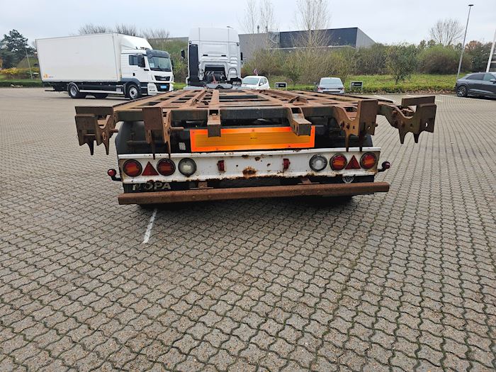Bild 4 - NOPA 3 Vejs tip / Kipper / Tipper Behältertransportanhänger