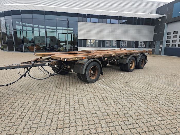 Bild 1 - NOPA 3 Vejs tip / Kipper / Tipper Behältertransportanhänger