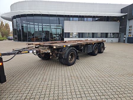 NOPA 3 Vejs tip / Kipper / Tipper, Behältertransportanhänger