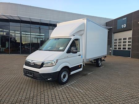 MAN TGE 3.180 A8 8 pallers, Lukket kasse