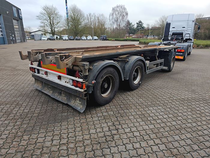Bild 5 - Kel-Berg 3 Vejs tip / Kipper / Tipper Behältertransportanhänger
