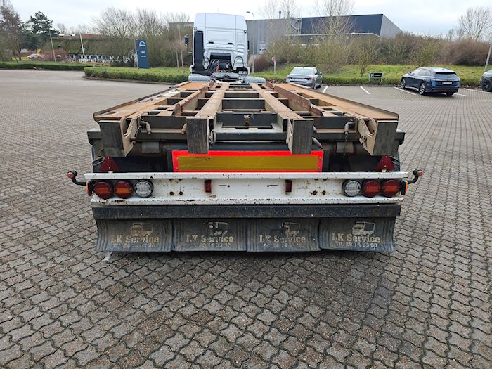 Bild 4 - Kel-Berg 3 Vejs tip / Kipper / Tipper Behältertransportanhänger