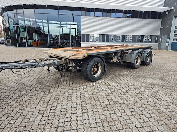 Bild 1 - Kel-Berg 3 Vejs tip / Kipper / Tipper Behältertransportanhänger
