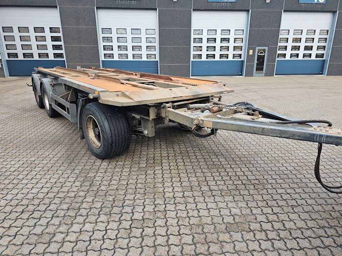 Bild 7 - Kel-Berg 3 Vejs tip / Kipper / Tipper Behältertransportanhänger