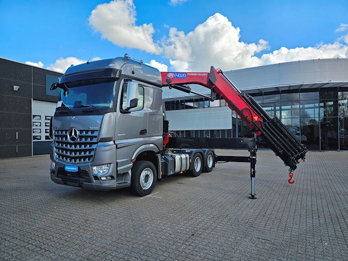 Bild 1 - Mercedes Arocs 2653 6x4 40 T/mtr. Autokran/Kranfahrzeug