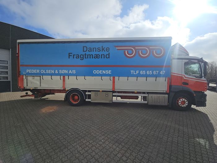 Billede 9 - Mercedes Antos 1827 Presenning
