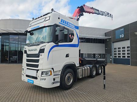 Scania S650 6x2 32 T/mtr. kran, Kran