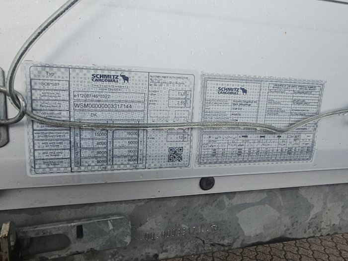 Billede 10 - Schmitz Cargobull 13,60 Gardin
