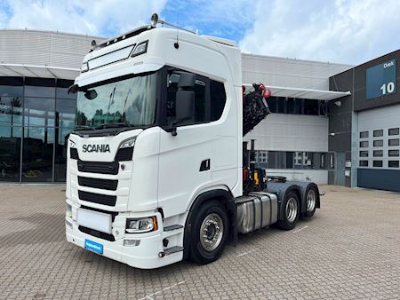 Scania S650 6x2 32 T/mtr. kran, Kran