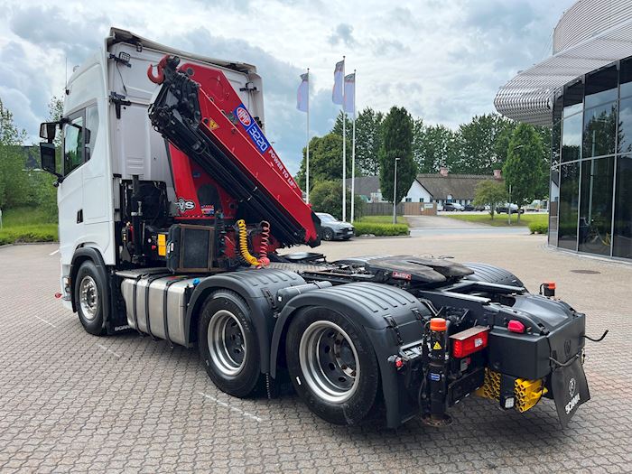 Billede 3 - Scania S650 6x2 32 T/mtr. kran Kran