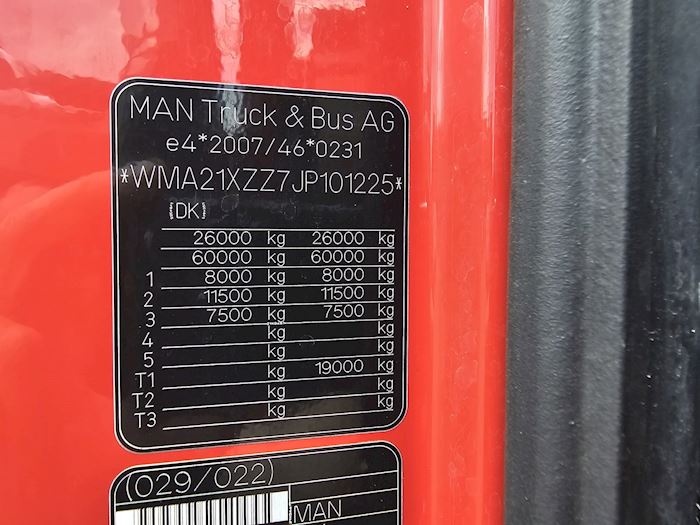 Billede 22 - MAN TGX 26.500 Veksellad/Container