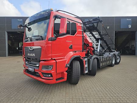 MAN TGS 35.540 8X2H/6, Abroller/Kran