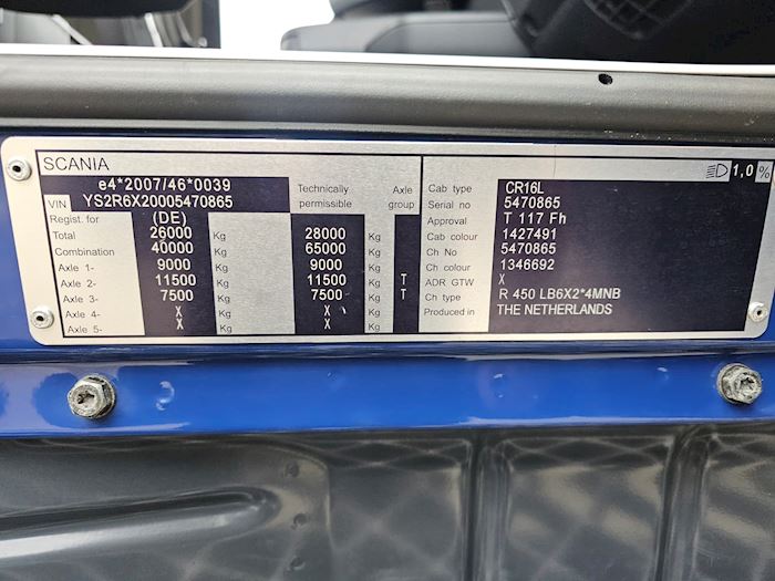 Billede 29 - Scania Scania R450 6X2-4 Knæklad