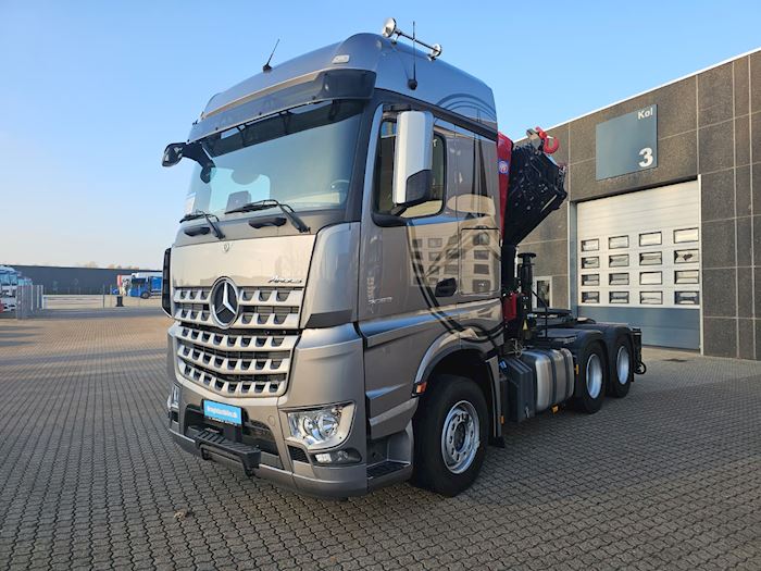 Billede 1 - Mercedes Arocs 2653 6x4 40 T/mtr. Kran