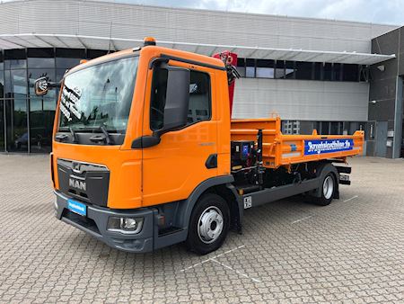 MAN TGL 8.220, Kipper/Kran