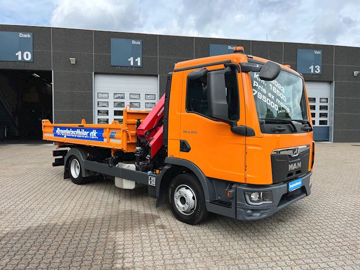 Image 3 - MAN TGL 8.220 Tipper/crane