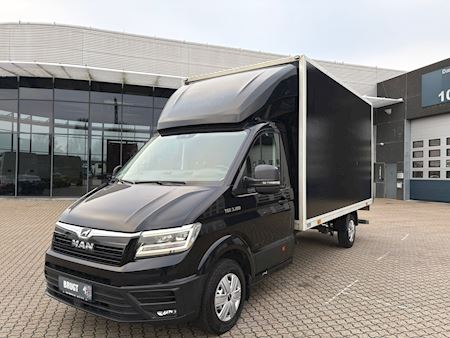 MAN TGE 3.180 A8 8 Pallers, Closed box