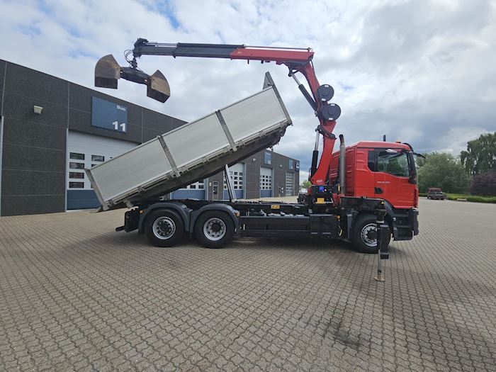 Billede 10 - MAN TGS 26.360 Hydrodrive Tip/kran