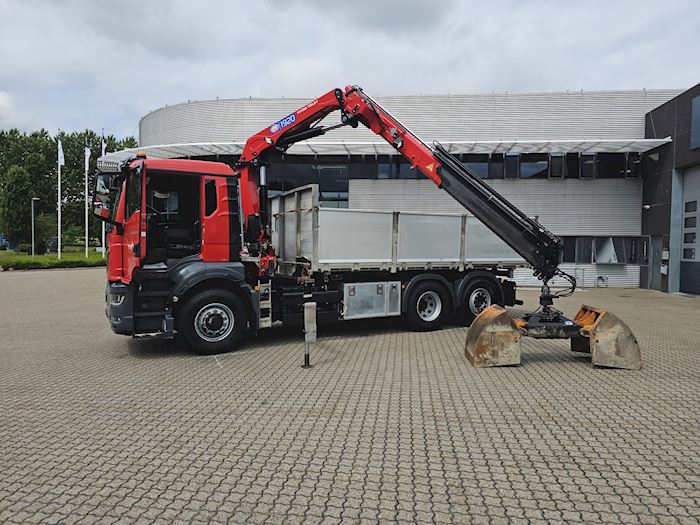 Billede 16 - MAN TGS 26.360 Hydrodrive Tip/kran