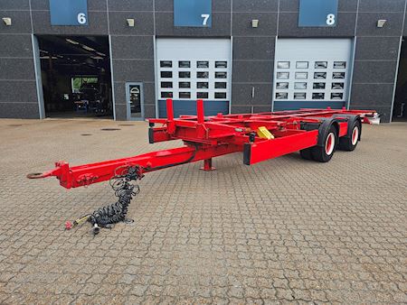 Krone 2 Aksl. Kærre, Wechselrahmen/Containeranhänger