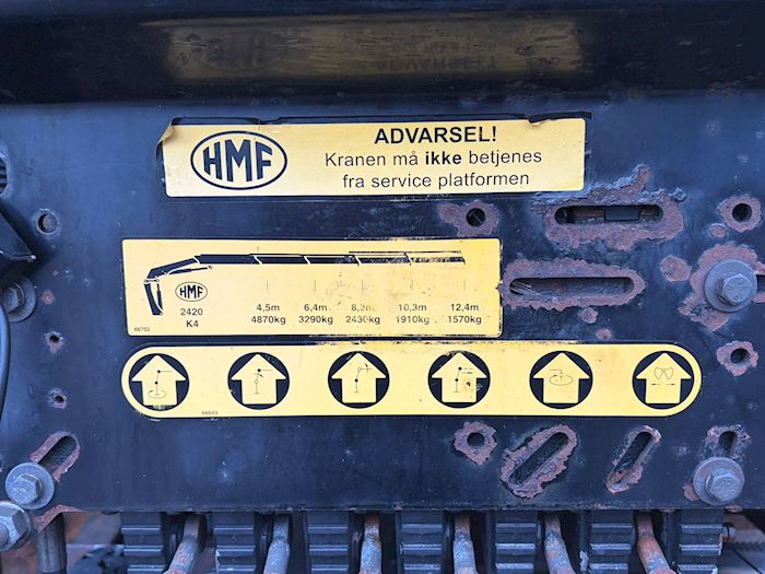 Billede 11 - Volvo FM500 8X4 Hejs/kran