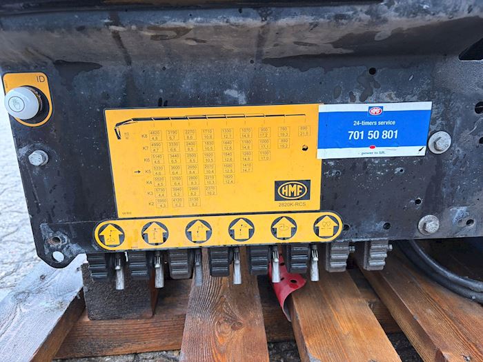 Billede 7 - HMF 2820K-RCS Kran
