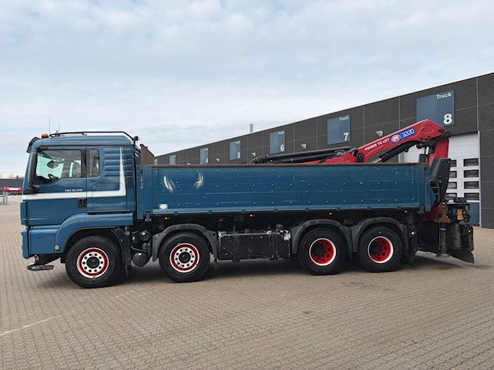 Billede 4 - MAN TGS 35.510 8X4 Tip/kran
