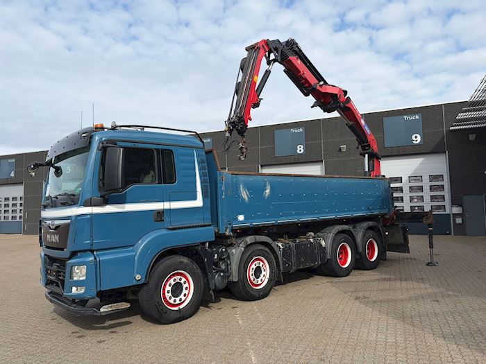 Billede 9 - MAN TGS 35.510 8X4 Tip/kran