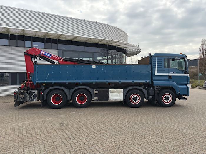 Billede 3 - MAN TGS 35.510 8X4 Tip/kran