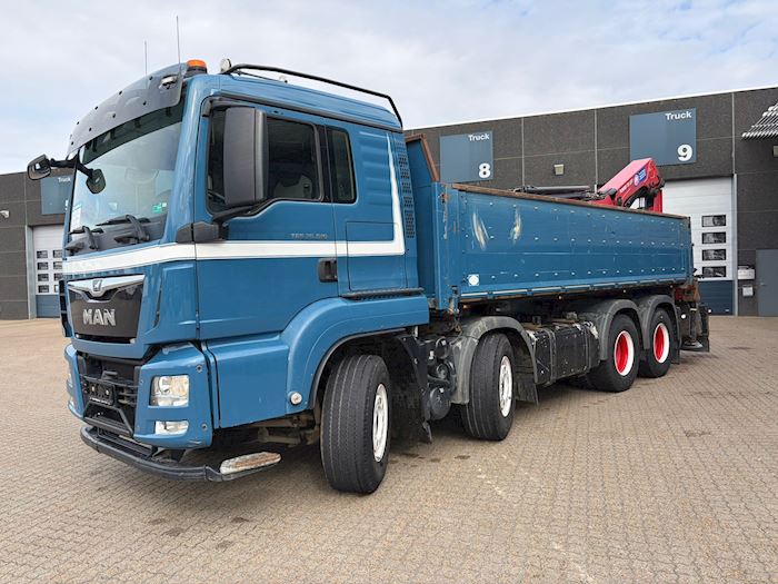 Billede 8 - MAN TGS 35.510 8X4 Tip/kran