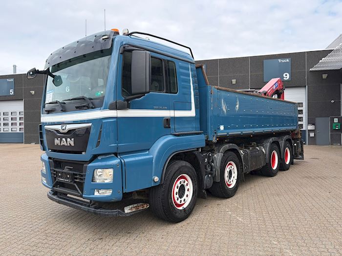 Billede 1 - MAN TGS 35.510 8X4 Tip/kran