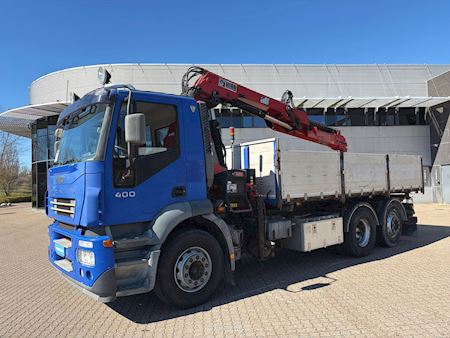 Iveco Stralis 260S40, Tipper/crane