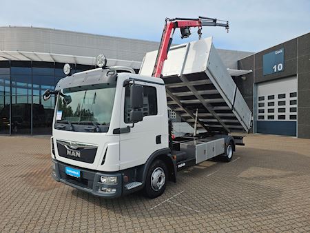 MAN TGL 10.220, Kipper/Kran