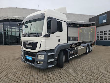 MAN TGS 26.500 6X2-4, Wechselrahmen/Containeranhänger