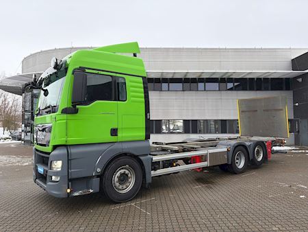 MAN TGX 26.500 6X2-2 LL, Wechselrahmen/Containeranhänger