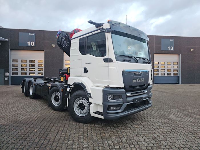 Billede 12 - MAN TGS 35.540 8X2-6 HYDRODRIVE Hejs/kran