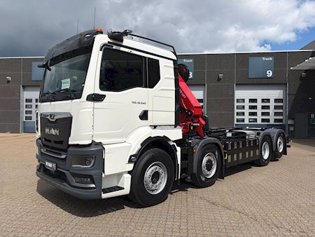 MAN TGS 35.540 8X2-6 HYDRODRIVE, Hejs/kran