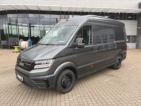 MAN TGE 3.160 A8 L3H3 Black Line, Kassevogn