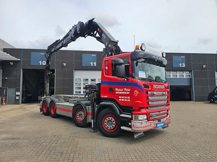 Billede 5 - Scania R450 8X2 Hejs/kran